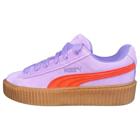 Puma Fenty Creeper Phatty Womens Size 10 Purple Suede Platform Rihanna Sneakers - Picture 1 of 9
